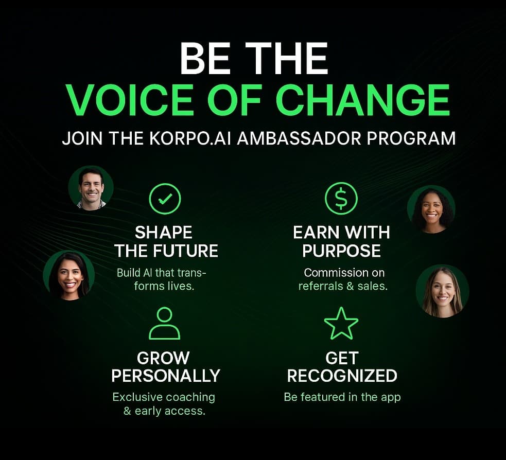 Become a Korpo Ambassador